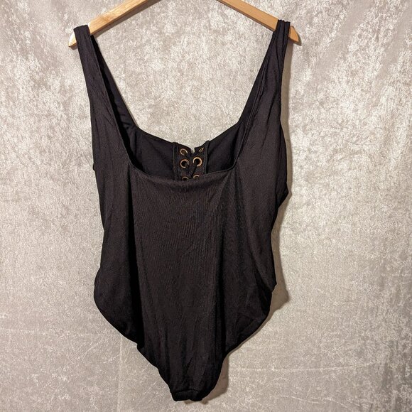 Fashion Nova Caroline Lace Up High-Rise Bathing Suit NWT - Picture 9 of 10